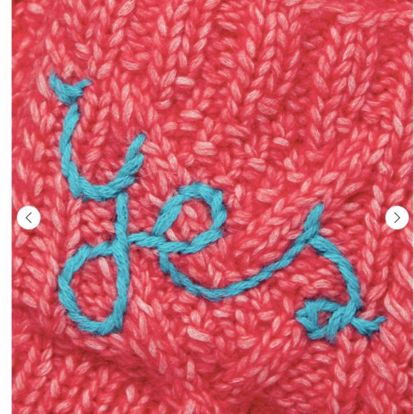 LINGUA FRANCA Embroidered Cable-Knit Pima Cotton Alpaca Merino Wool Cardigan XS - Picture 3 of 13